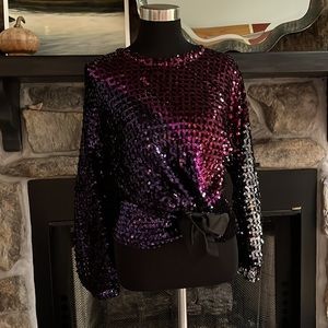 Vintage Sequin Top, Medium, 70’s/80’s